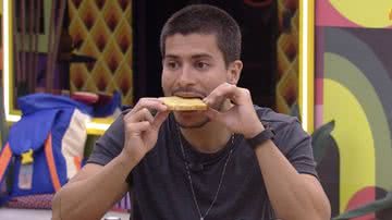 Arthur Aguiar diz que não comerá mais pão - Reprodução/Tv Globo