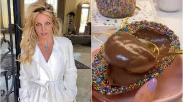 Britney Spears mostra ovo de Páscoa brasileiro nas redes sociais - Instagram/@britneyspears