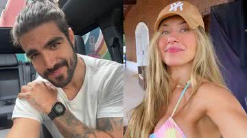 Caio Castro e Daiane de Paula estão namorando, segundo rumores - Instagram/@caiocastro e @daiadpaula