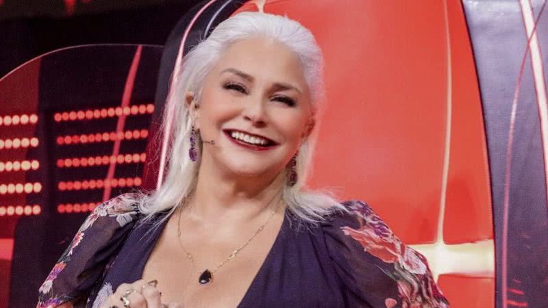Aos 65 anos, cantora expressou otimismo com o resultado da votação presidencial - TV Globo