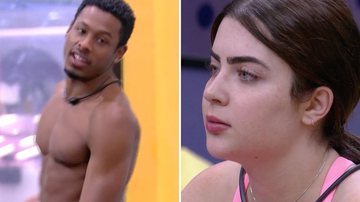 Jade Picon pressiona Paulo André após indicação ao paredão - Reprodução/Globo