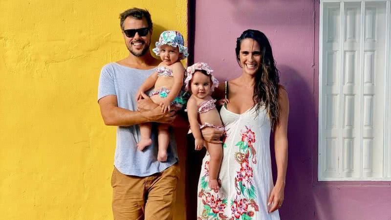 Pietra e Sophia são frutos do casamento de Joaquim Lopes com Marcella Fogaça - Instagram/@joaquimlopesoficial