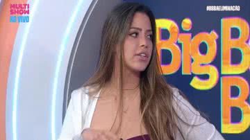 Recém-eliminada, Laís Caldas comentou o assunto em entrevista - Globoplay