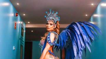 Cantora Lexa fala de reação de MC Guimê ao vê-la com look de Carnaval. - Instagram/@lexa