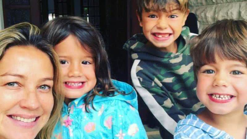 Luana Piovani contou que Dom, seu filho mais velho, fraturou o ombro - Instagram/ @luapio