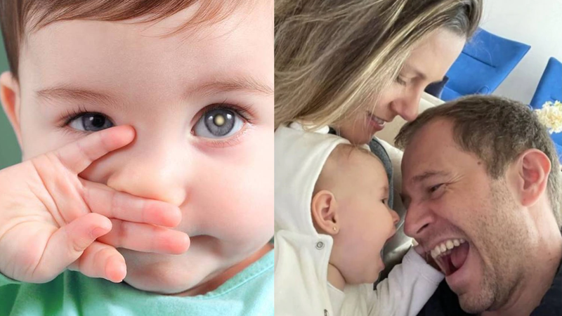 Filha de Tiago Leifert e Daiana Garbin tem retinoblastoma - Reprodução/Internet