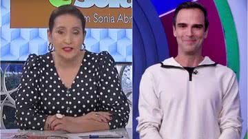 Sonia Abrão criticou o discurso de eliminação de Tadeu Schmidt - Rede TV!/Globo