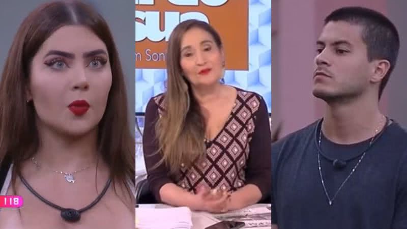 Sonia Abrão saiu em defesa de Arthur Aguiar - Reprodução/Instagram e TV Globo