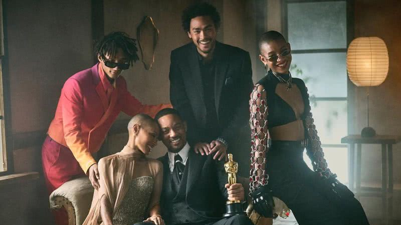 Will Smith e sua família no Oscar 2022 - Instagram/Mark Seliger