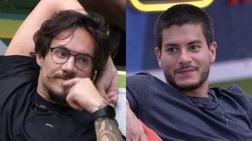 Arthur Aguiar e Eli falaram sobre o jogo de Lucas - Reprodução/TV Globo