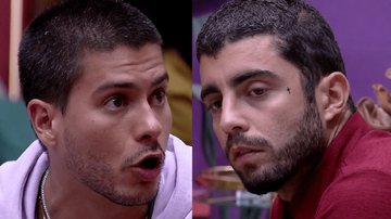 Pedro e Arthur Aguiar discutem - Reprodução/TV Globo