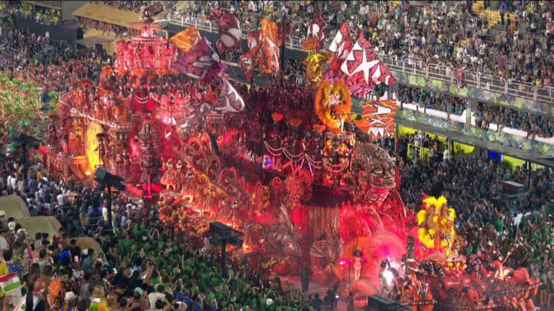 Resultado do Carnaval 2022 do Rio foi computado nesta terça-feira (25) - TV Globo