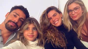 Cauã Reymond, Mariana Goldfarb e Grazi Massafera acompanharam Sofia - Instagram/@marianagoldfarb