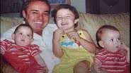 Gugu Liberato com os filhos João, Sofia e Marina - Instagram/@joaoaugustoliberato