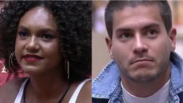 Jessilane Alves e Arthur Aguiar no 'BBB Dia 101' - Globo