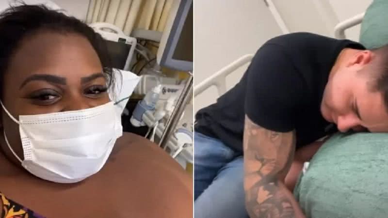 Jojo mostra o marido cuidando dela em hospital - Reprodução/Instagram