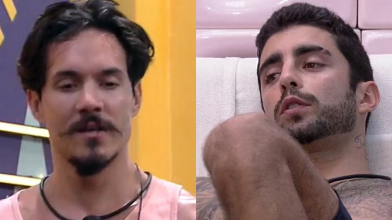 Pedro defendeu Lina e Gustavo no confessionário - Reprodução/TV Globo