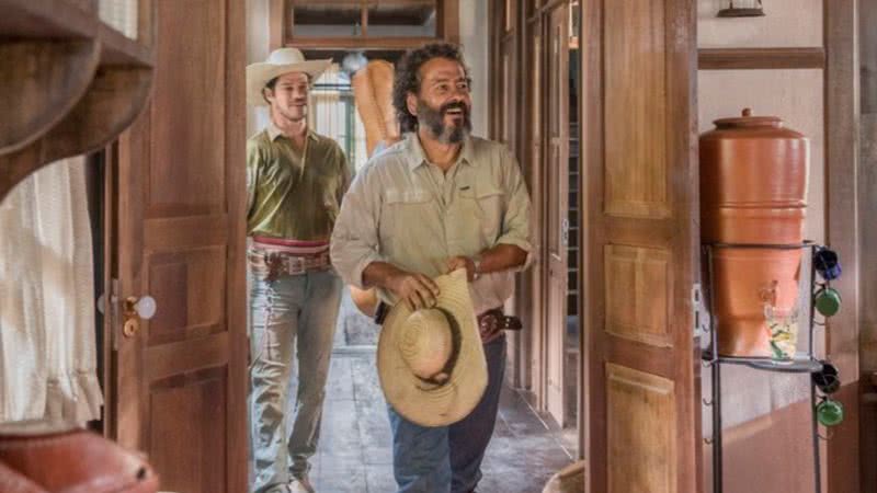 José Leôncio (Marcos Palmeira) vai magoar a família com exigência em 'Pantanal'. - TV Globo