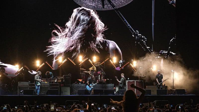 Foo Fighters durante show no México - Instagram/@foofighters