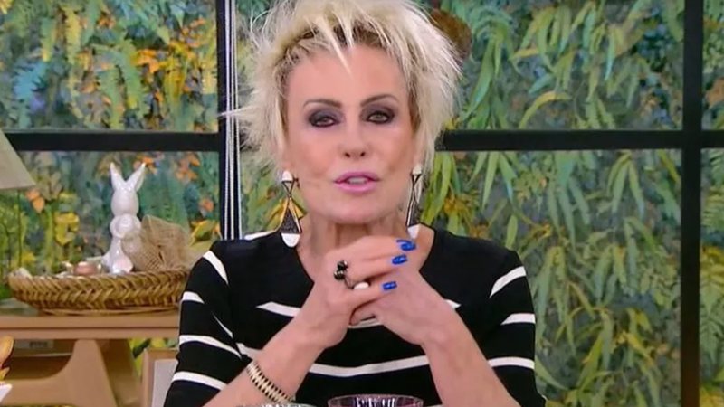 Ana Maria Braga está de licença do 'Mais Você' após diagnóstico de covid-19. - TV Globo