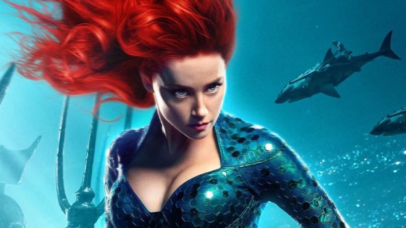 Imagem promocional de 'Aquaman', cujos fãs querem ver Amber Heard fora. - Divulgação