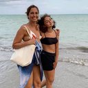 Camila Piatanga parabenizou a filha, Antônia, com fotos das duas no Rio de Janeiro - Reprodução/Instagram