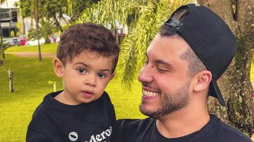 Leo, filho de Marília Mendonça com Murilo Huff, encanta web com sua fofura - Reprodução/Instagram