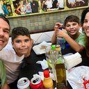 Marcus Buaiz  aproveitou um passeio com os filhos durante viagem - Reprodução/Instagram