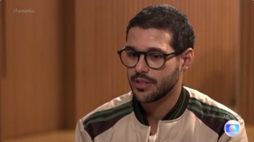 Rodrigo Mussi em sua primeira entrevista após o acidente - Globo