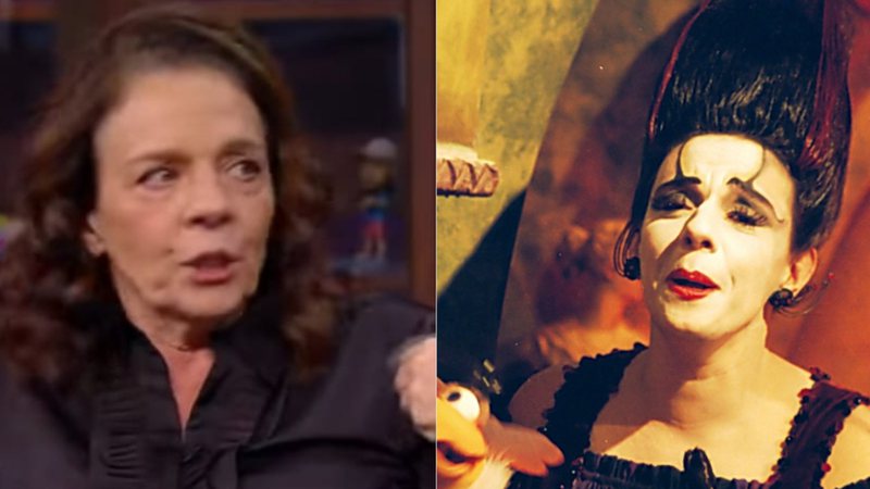 Rosi Campos interpretou a icônica bruxa Morgana, no 'Castelo Rá-Tim-Bum'. - Montagem: SBT/TV Cultura