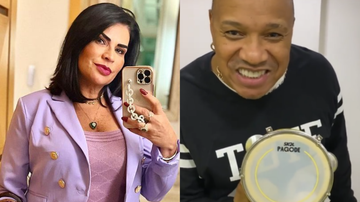 Solange Gomes revela que já foi assediada por cantor do Molejo - Instagram/@gomessolange e @cantorandersonleonardo