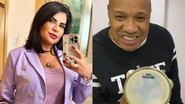Solange Gomes revela que já foi assediada por cantor do Molejo - Instagram/@gomessolange e @cantorandersonleonardo