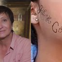 Sônia Bridi propôs ajudar jovem que teve o rosto tatuado por ex-namorado. - Montagem/Instagram