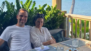 Tadeu Schmidt curte férias ao lado da esposa - Instagram/@tadeuschmidt