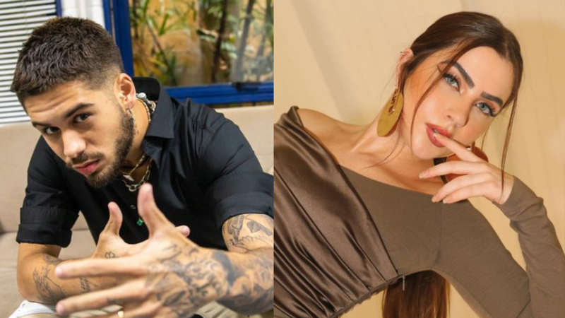 Zé Felipe defende Jade Picon após críticas à ex-BBB - Instagram/@zefelipecantor e @jadepicon