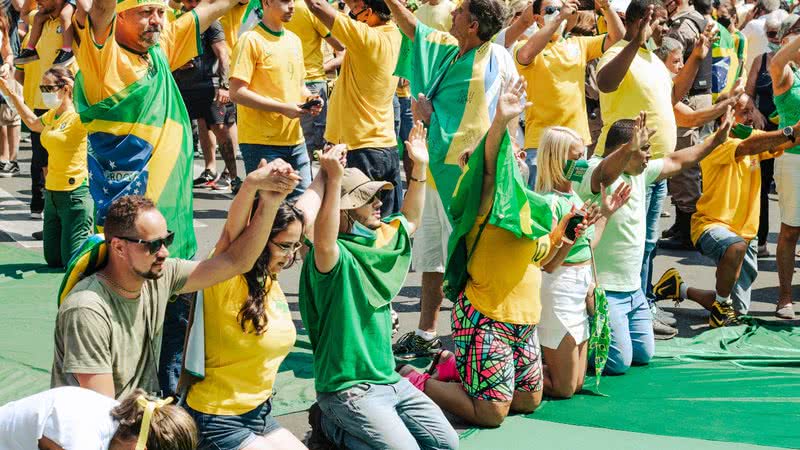 Com a manifestação, Bolsonaro quer descobrir de que lado o povo está - Unsplash/Matheus Câmara da Silva