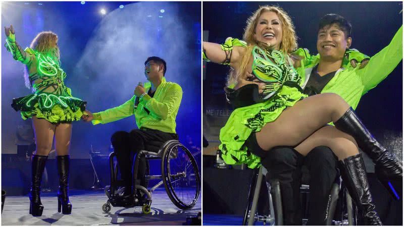 Adriano Silva disse que o momento foi importante para mostrar que pessoas com deficiência são como qualquer outra - Crédito: Fabio Nunes