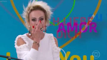 Ana Maria Braga se emociona com apresentação do cantor Daniel no 'Mais Você'. - TV Globo