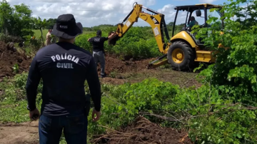 Polícia Civil descobre cemitério clandestino no interior da Paraíba - Reprodução/Internet