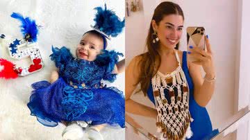 Vivian Amorim se inspira no Folclore de Parintins para celebrar o aniversário de sua filha, Malu - Instagram/@amorimvivian
