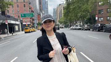 Gabriela Duarte posta fotos de sua viagem por Nova York e impressiona pela semelhança com a mãe, Regina Duarte. - Instagram/@gabidu