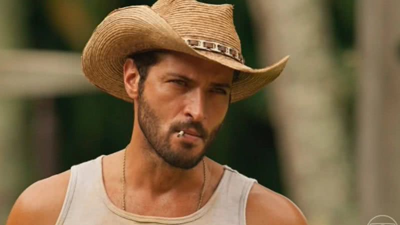 Levi (Leandro Lima) teve um final trágico na trama de 'Pantanal'. - TV Globo