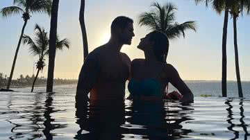 Mari Gonzalez e Jonas Sulzbach curtem viagem romântica. - Instagram/@marigonzalez