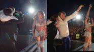 Namorado de Anitta abraça mãe da cantora no palco - Instagram/@anitta