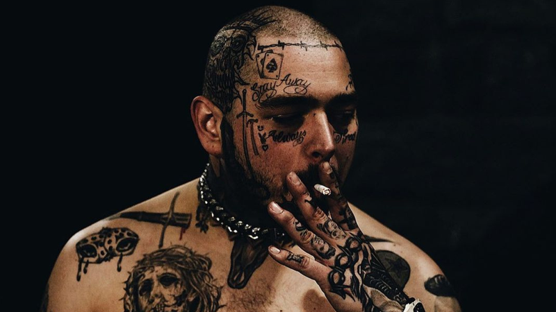 Post Malone revela que fuma 45 cigarros por dia - Instagram/@postmalone