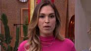 Talitha Morete se desculpou ao vivo durante o 'É de Casa' deste sábado (18). - TV Globo