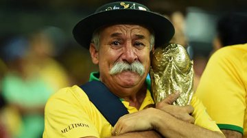 Senhor que representou a dor do brasileiro durante o 7x1 - Foto: Reprodução