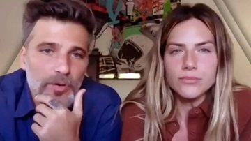 Bruno Gagliasso e Giovanna Ewbank em entrevista ao 'Fantástico' - Globo
