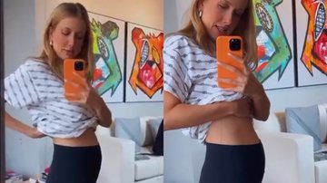 Gabriela Prioli exibe barriga de quatro meses para internautas. - Instagram/@gabrielaprioli