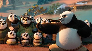 Cena do filme 'Kung Fu Panda 3' (2016) - Divulgação